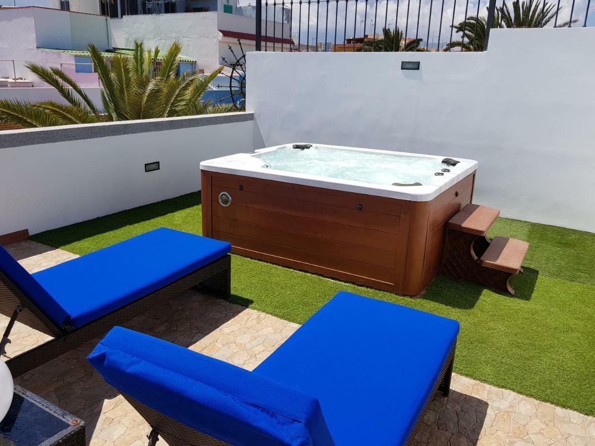 ラスパルマス・デ・グランカナリア Fantastica Vivienda Familiar Con Jacuzzi Y Saunaヴィラ エクステリア 写真